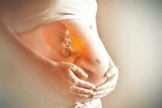 aktivitas bayi di perut
