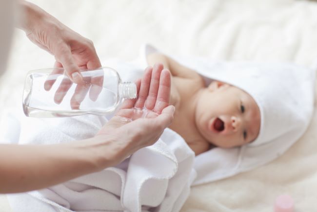 minyak rambut bayi, diary bunda