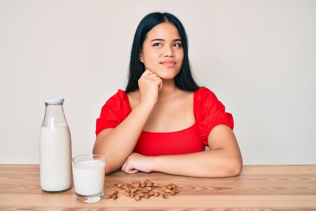 susu almond untuk ibu menyusui, diary bunda